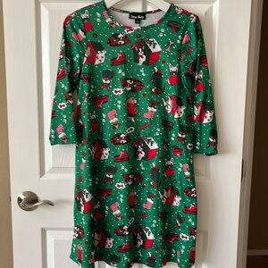 DRESS WORKS Green Holiday Dress